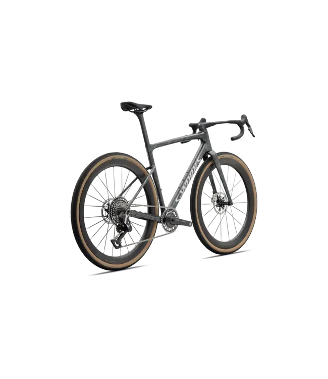 Specialized S-Works Crux 5 - SRAM RED XPLR - Fjord Gold Sandstone Blurred Impasto / Gloss Flake Silver