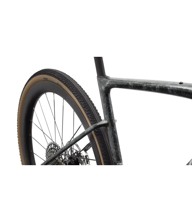 Specialized S-Works Crux 5 - SRAM RED XPLR - Fjord Gold Sandstone Blurred Impasto / Gloss Flake Silver