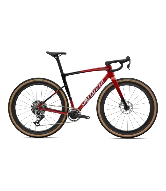 Specialized Crux 5 S-Level SRAM RED XPLR - Redwood Metallic / White