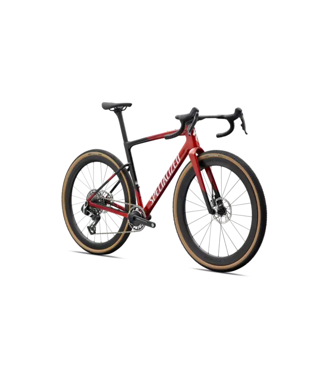 Specialized Crux 5 S-Level SRAM RED XPLR - Redwood Metallic / White