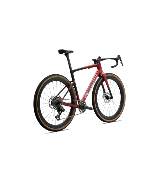 Specialized Crux 5 S-Level SRAM RED XPLR - Redwood Metallic / White