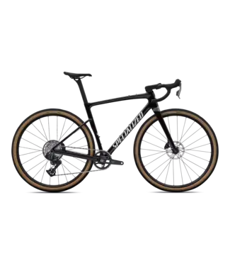Specialized Crux 5 Comp SRAM Rival XPLR - Obsidian Metallic / Dune White