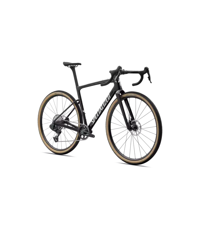 Specialized Crux 5 Comp SRAM Rival XPLR - Obsidian Metallic / Dune White