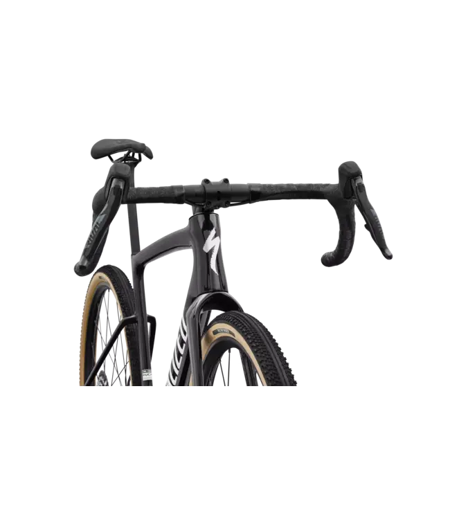 Specialized Crux 5 Comp SRAM Rival XPLR - Obsidian Metallic / Dune White