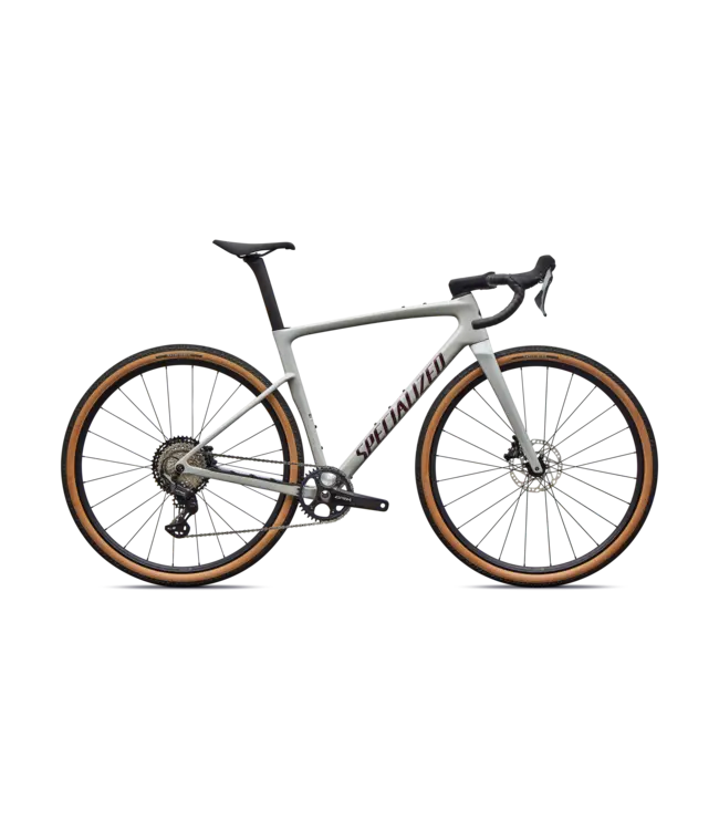 Specialized Crux 5 Sport Shimano GRX 800 - Dolomite Metallic / Bordeaux Metallic
