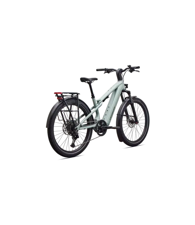 Specialized Turbo Vado 3 X 4.0 - Gloss Agave Grey / Oak Green Metallic / Brushed Chrome Decal