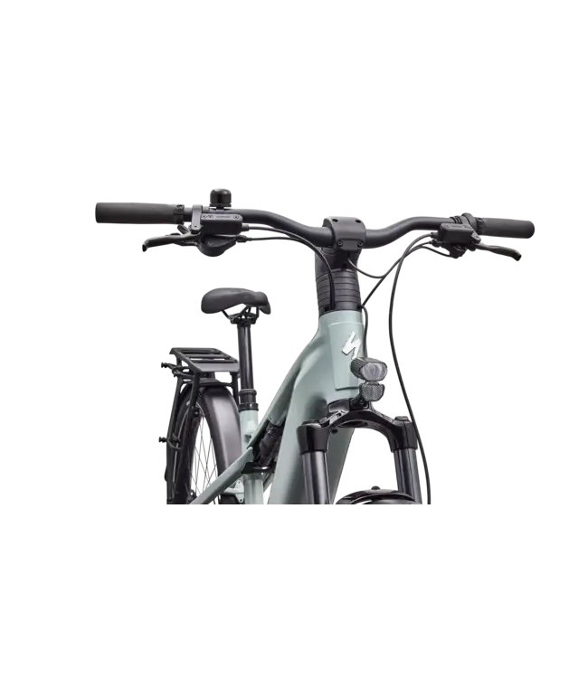 Specialized Turbo Vado 3 X 4.0 - Gloss Agave Grey / Oak Green Metallic / Brushed Chrome Decal