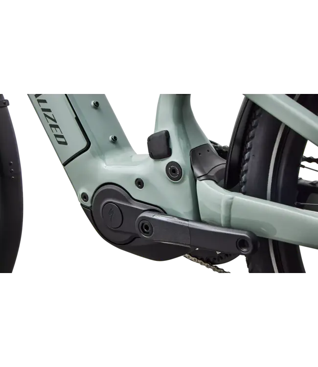 Specialized Turbo Vado 3 X 4.0 - Gloss Agave Grey / Oak Green Metallic / Brushed Chrome Decal