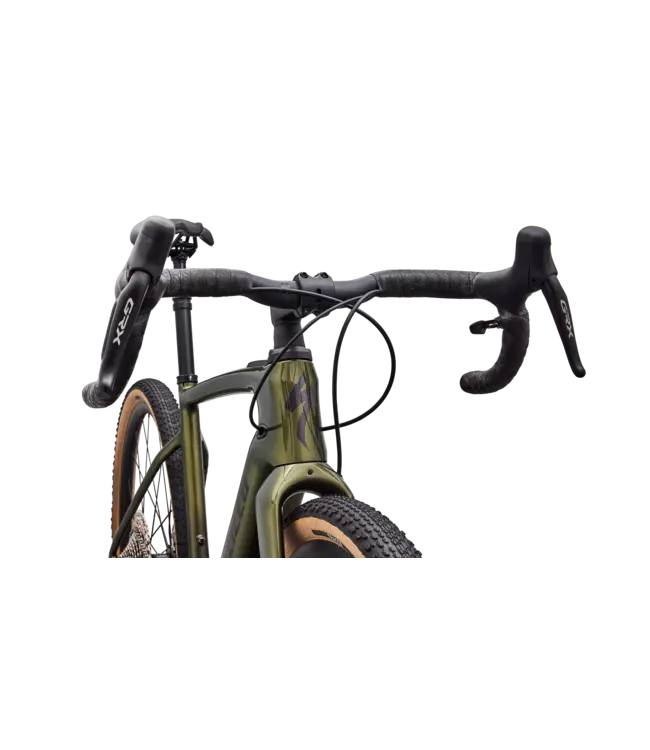 Specialized Turbo Creo 2 Comp - Gloss Laurel Green Metallic/charcoal Tint Fade/nebula Metallic