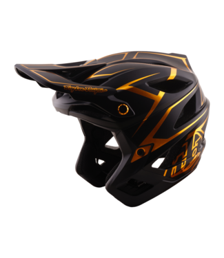 Troy Lee Designs Stage Stunt Helmet - Pinstripe Black
