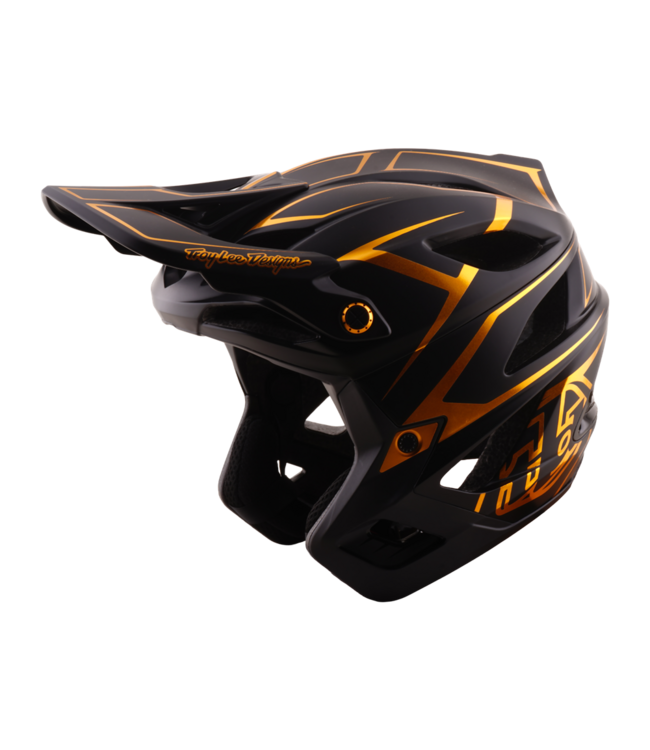 Troy Lee Designs Stage Stunt Helmet - Pinstripe Black
