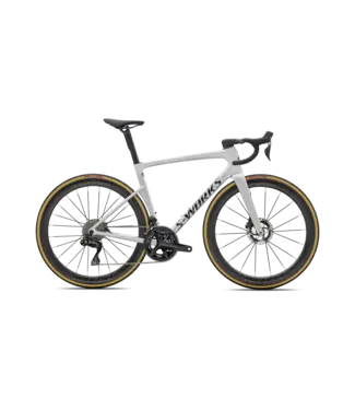 Specialized S-Works Tarmac SL9 - Gloss White Silver Metallic / Obsidian Metallic