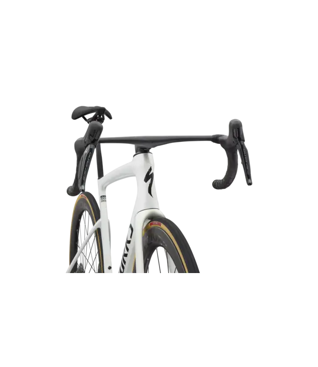 Specialized S-Works Tarmac SL9 - Gloss White Silver Metallic / Obsidian Metallic