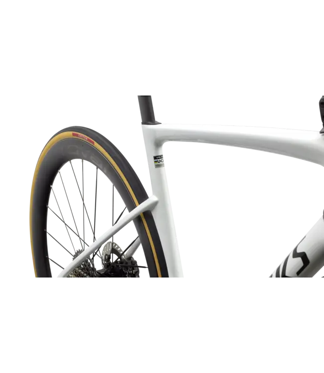 Specialized S-Works Tarmac SL9 - Gloss White Silver Metallic / Obsidian Metallic