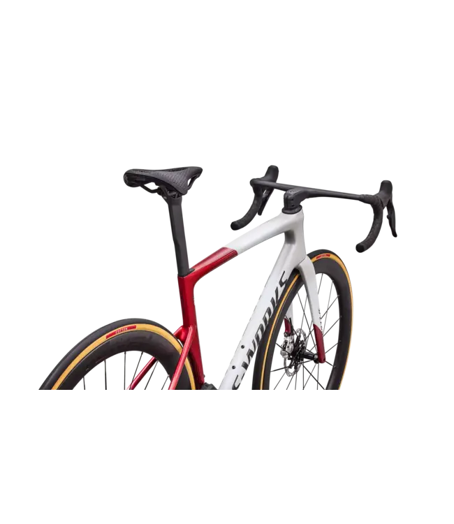 Specialized S-Works Tarmac SL9 - Gloss White Silver Metallic / Gloss Ruby Metallic / Obsidian Metallic