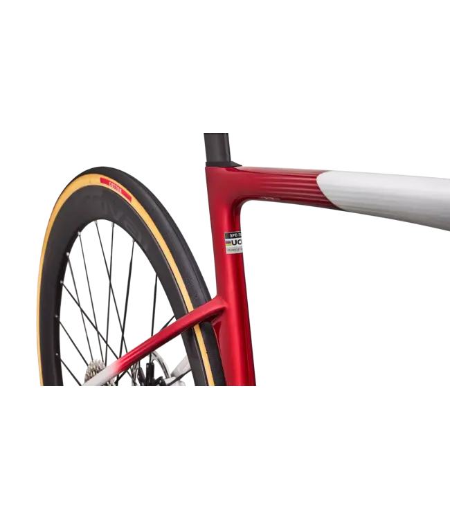 Specialized S-Works Tarmac SL9 - Gloss White Silver Metallic / Gloss Ruby Metallic / Obsidian Metallic