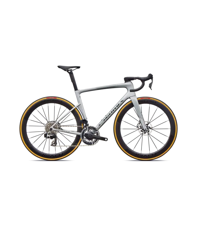 Specialized S-Works Tarmac SL9 - Satin Silver Dust / Gloss Chrome