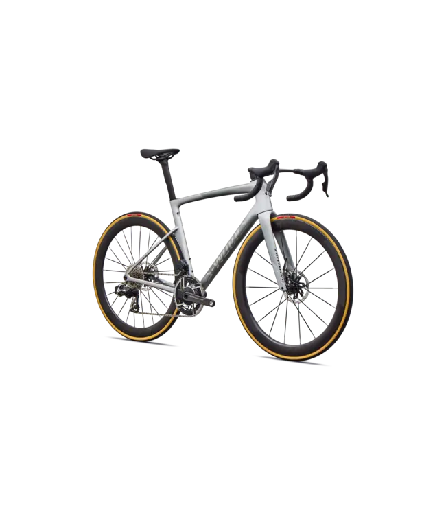Specialized S-Works Tarmac SL9 - Satin Silver Dust / Gloss Chrome