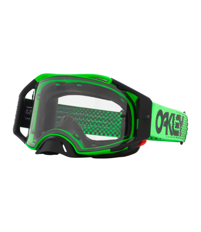 Oakley  Airbrake MX - Moto Green / Clear Lens