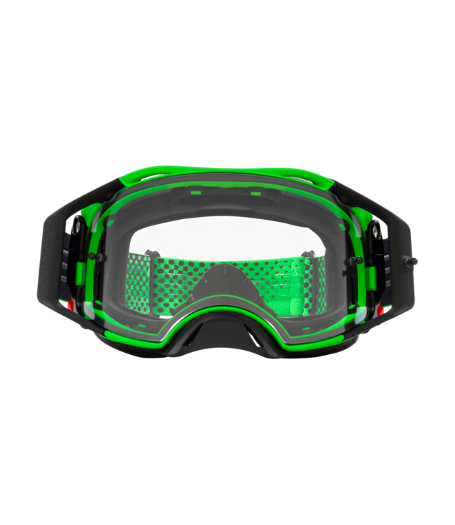 Oakley  Airbrake MX - Moto Green / Clear Lens
