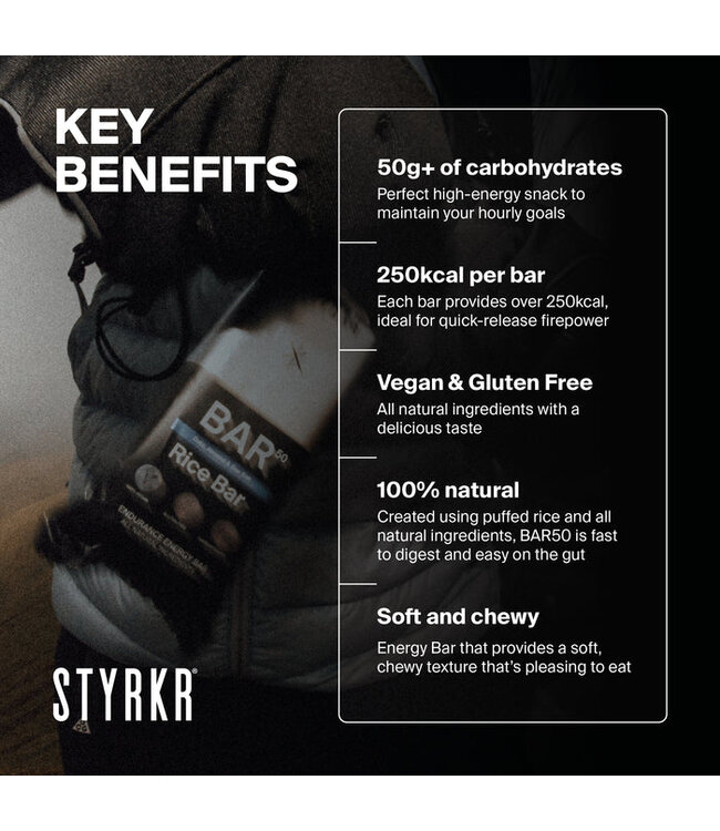 Styrkr Energy Bar BAR50