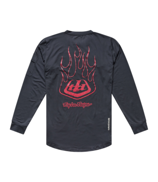 Troy Lee Designs Ruckus Ride Long Sleeve Tee - Ember Carbon