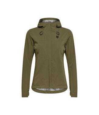 Fox Woman's Ranger Water Jacket - Olive Green