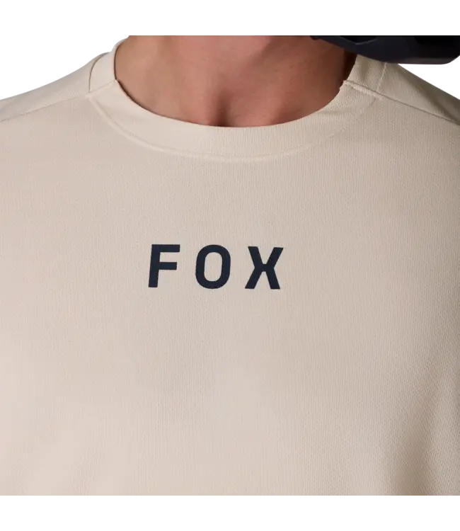 Fox Ranger Jersey - Wordmark Chalk White