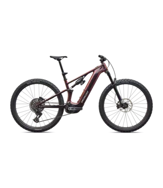 Specialized Turbo Levo R Pro - Gloss Black Red Chameleon / Dolomite