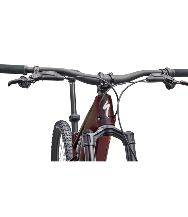 Specialized Turbo Levo R Pro - Gloss Black Red Chameleon / Dolomite