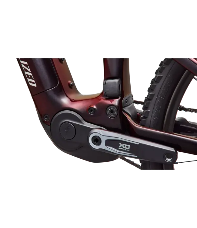 Specialized Turbo Levo R Pro - Gloss Black Red Chameleon / Dolomite