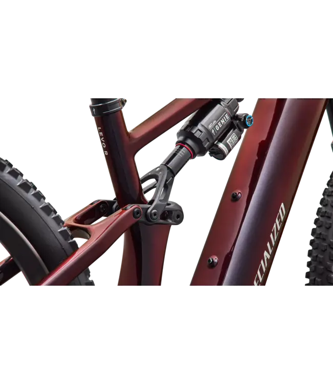 Specialized Turbo Levo R Pro - Gloss Black Red Chameleon / Dolomite