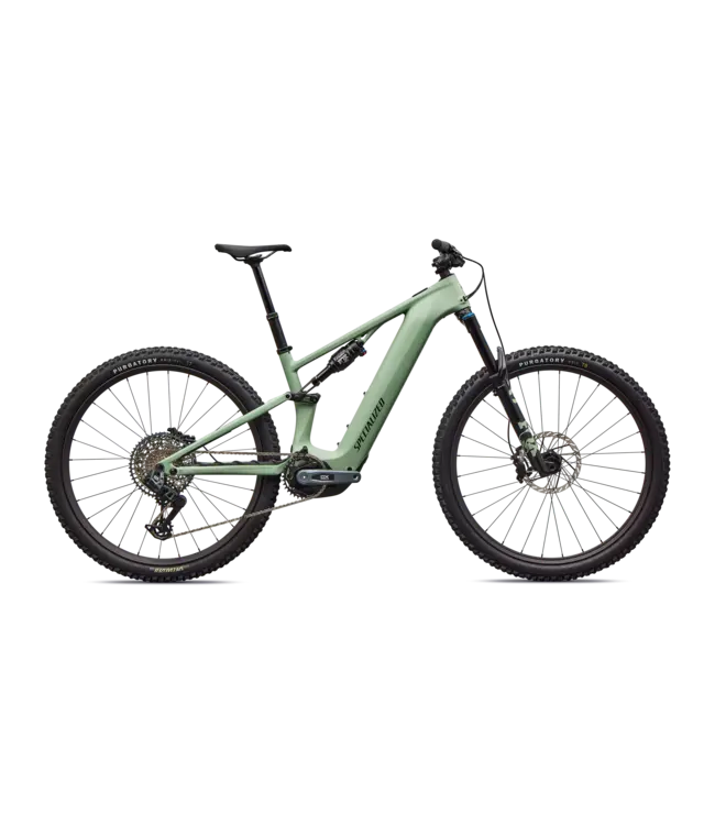 Specialized Turbo Levo R Expert - Satin Pistachio / Dark Moss Green