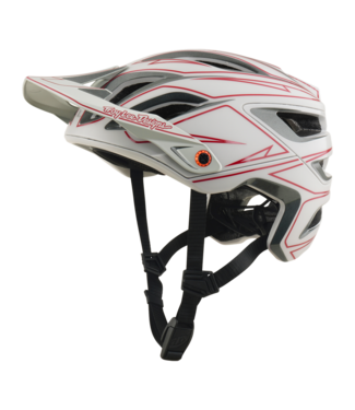 Troy Lee Designs A3 AS Helmet - Pinstripe Gray