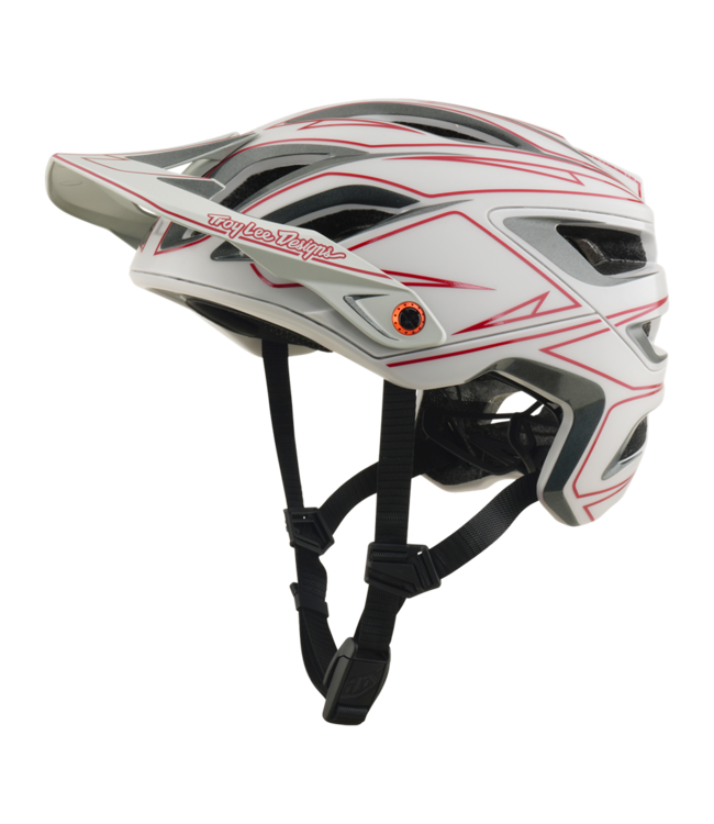 Troy Lee Designs A3 AS Helmet - Pinstripe Gray