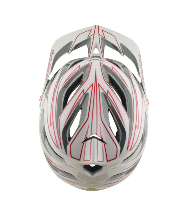 Troy Lee Designs A3 AS Helmet - Pinstripe Gray