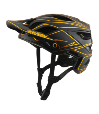 Troy Lee Designs A3 AS Helmet - Pinstripe Black