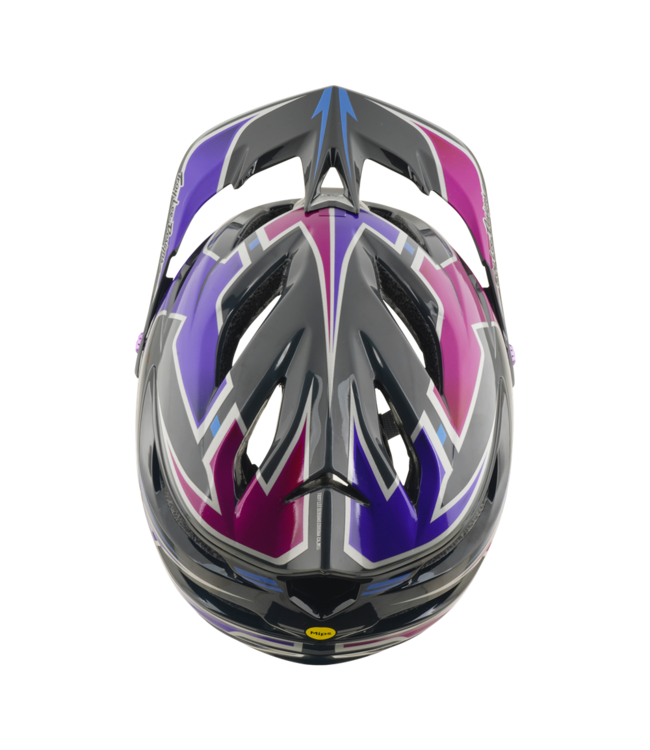 Troy Lee Designs A3 AS Helmet - Mask Black / Purple