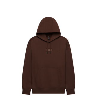 Fox Fox Head Heavyweight Fleece Pullover-Coffee