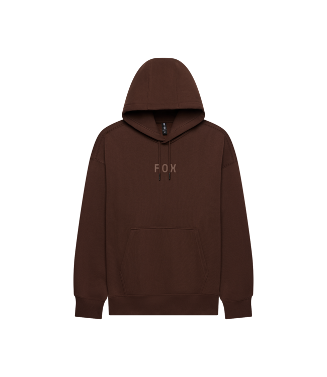 Fox Fox Head Heavyweight Fleece Pullover-Coffee