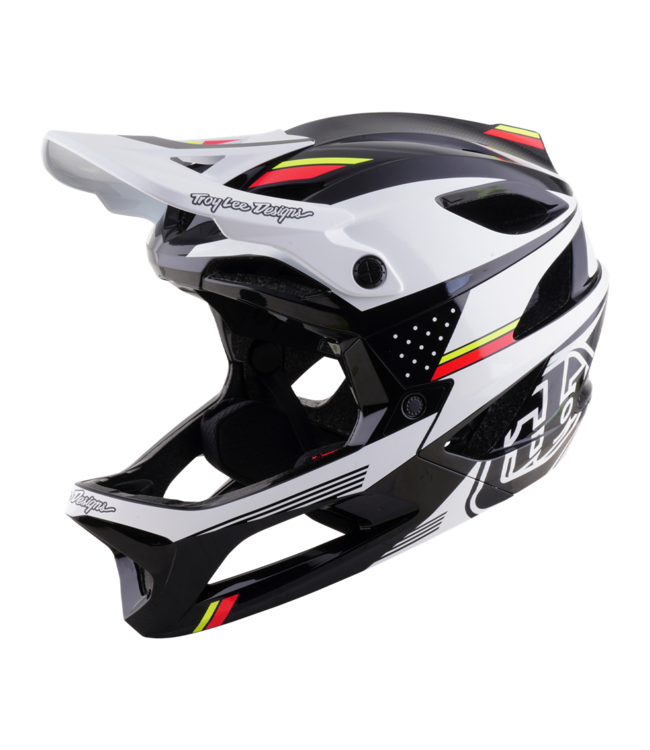 Troy Lee Designs Stage 2 AS Helmet - Proton White