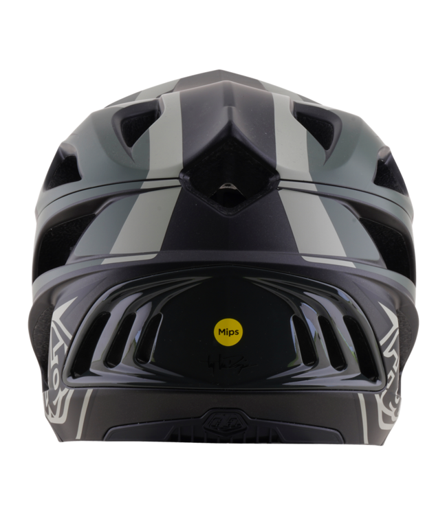 Troy Lee Designs Stage 2 AS Helmet - High VZ Army / Charcoal