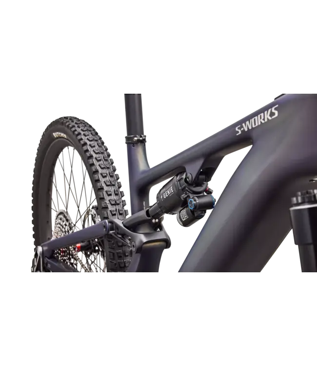 Specialized S-Works Turbo Levo 4 - Satin Blue Tint / Chrome