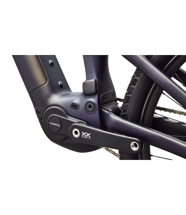 Specialized S-Works Turbo Levo 4 - Satin Blue Tint / Chrome