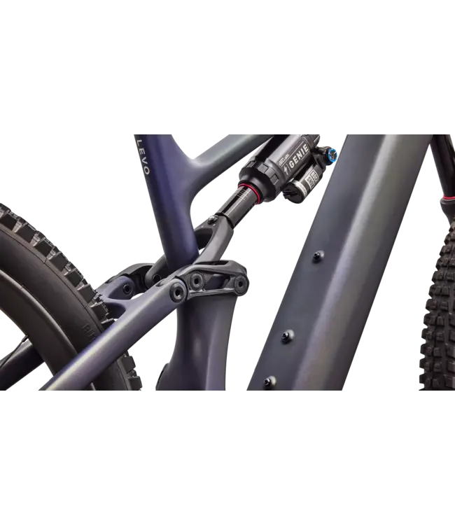 Specialized S-Works Turbo Levo 4 - Satin Blue Tint / Chrome