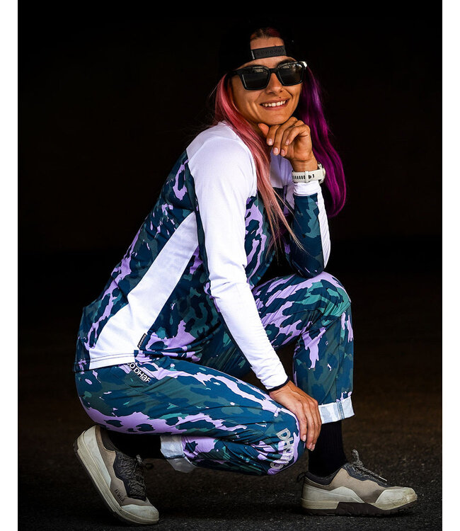 Dharco Womens Gravity Pants - Isa Signature Purple Leopard