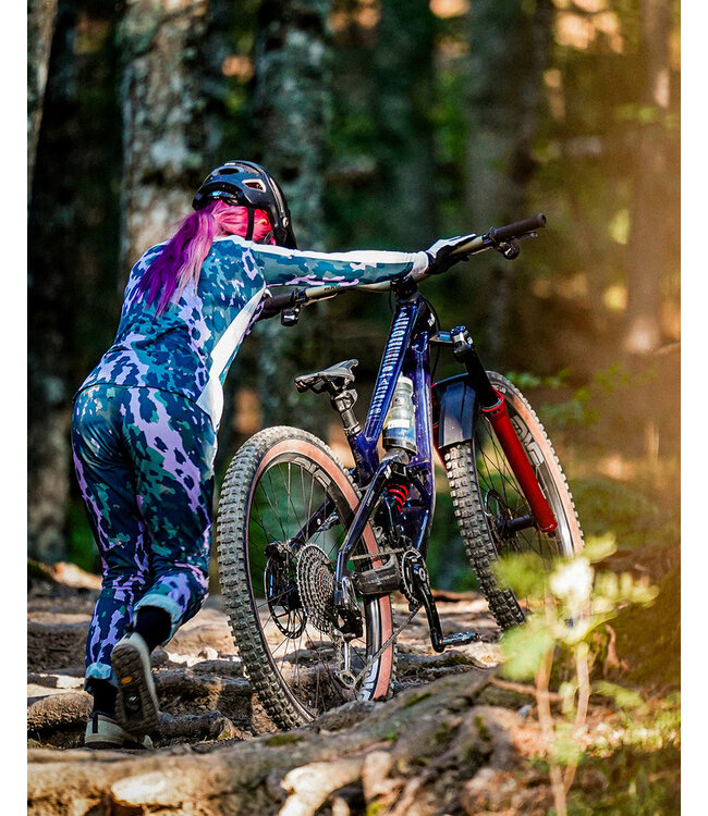 Dharco Womens Gravity Pants - Isa Signature Purple Leopard
