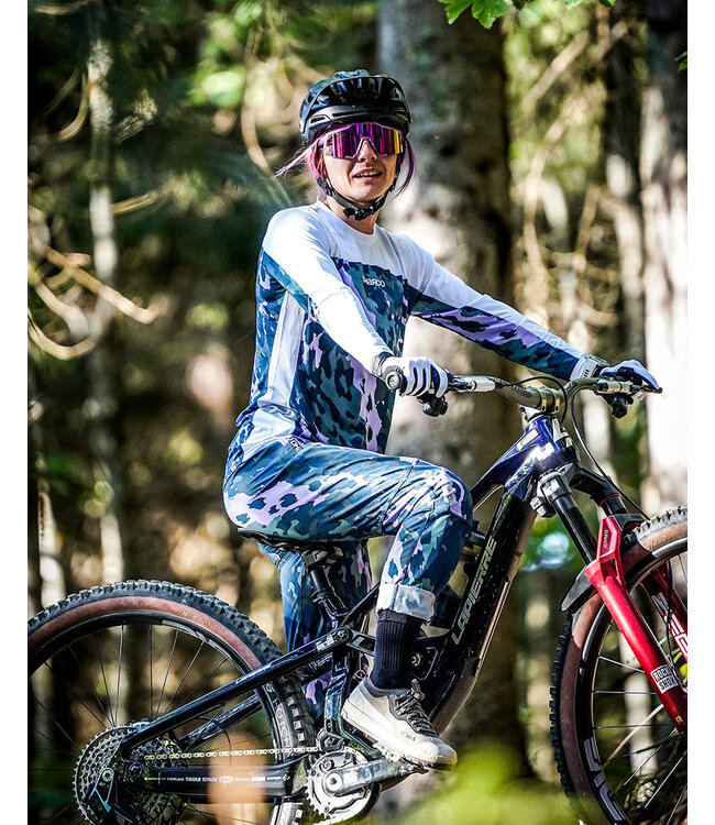 Dharco Womens Gravity Pants - Isa Signature Purple Leopard