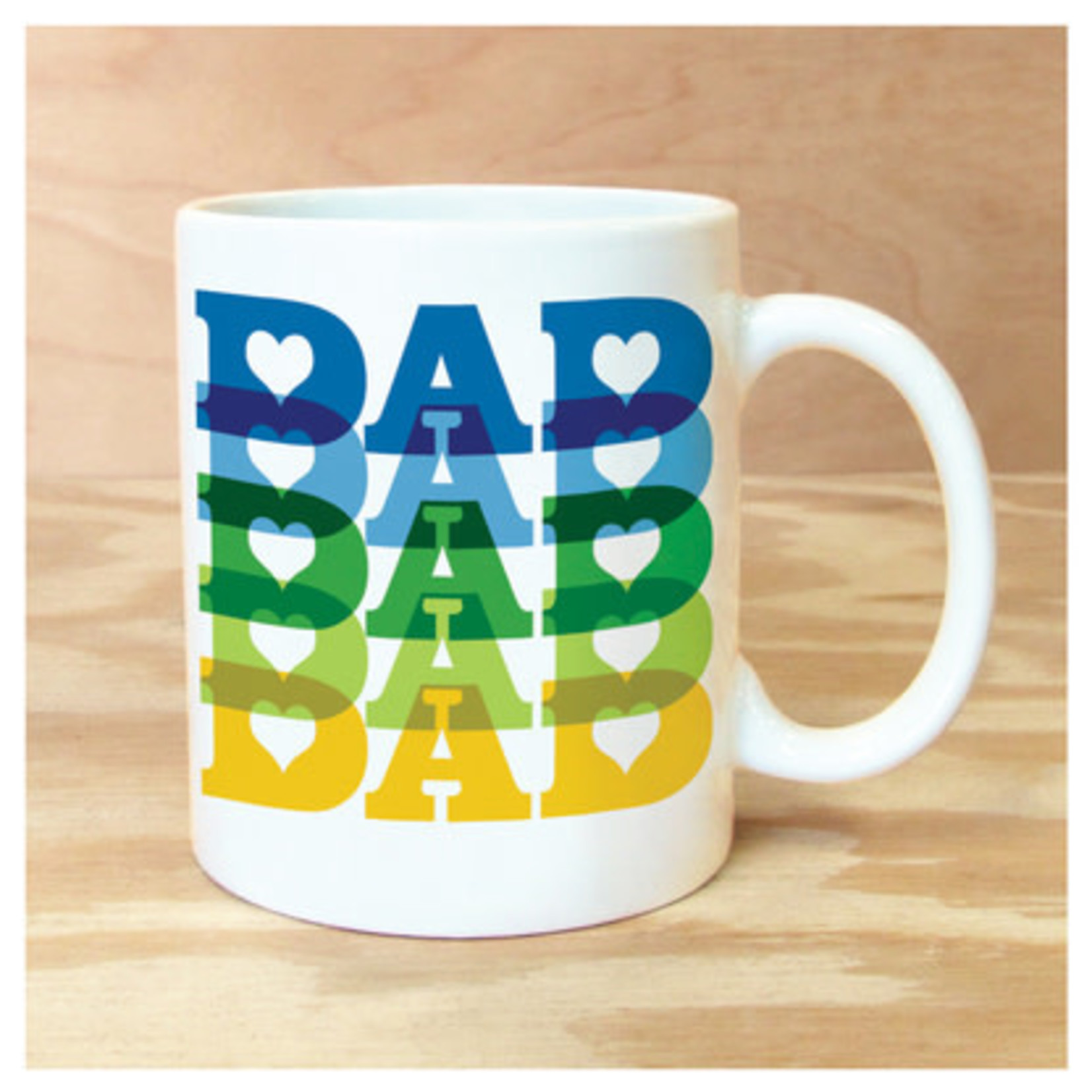 Rock Scissor Paper Dad Dad Dad Mug