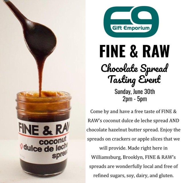 Fine and Raw Tasting Event June